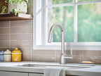 MOEN 7475 Chateau One-Handle Kitchen Faucet - Chrome