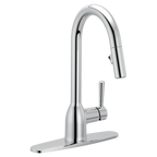 MOEN 7475 Chateau One-Handle Kitchen Faucet - Chrome