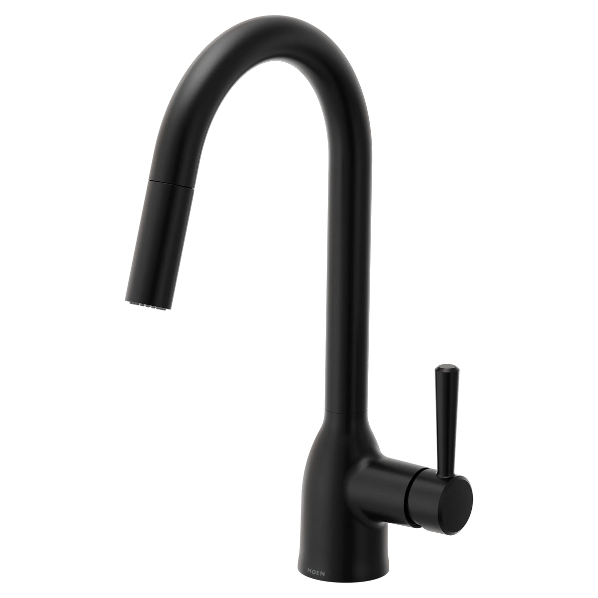 MOEN 7475BL Chateau One-Handle Kitchen Faucet - Matte Black