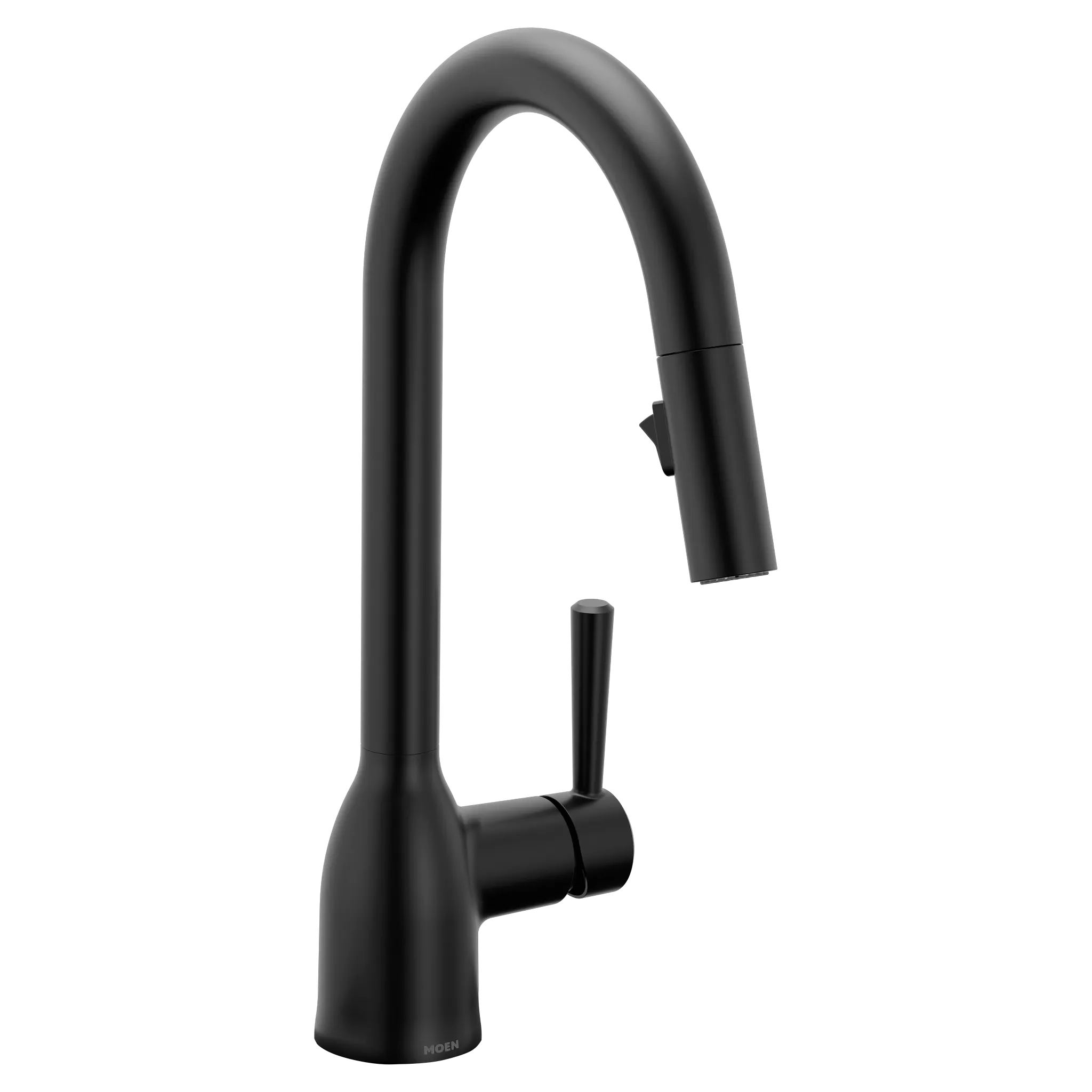 MOEN 7475BL Chateau One-Handle Kitchen Faucet - Matte Black