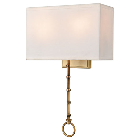 ELK SHOWROOM 75040/2 Shannon 17'' High 2-Light Sconce - Warm Brass