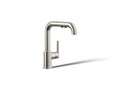 KOHLER K-7506-SN Purist Pull-Out Kitchen Sink Faucet With Three-Function Sprayhead - Vibrant Polished Nickel