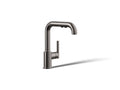 KOHLER K-7506-TT Purist Pull-Out Kitchen Sink Faucet With Three-Function Sprayhead - Vibrant Titanium