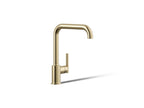 KOHLER K-7507-AF Purist Single-Handle Kitchen Sink Faucet - Vibrant French Gold