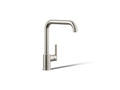KOHLER K-7507-SN Purist Single-Handle Kitchen Sink Faucet - Vibrant Polished Nickel