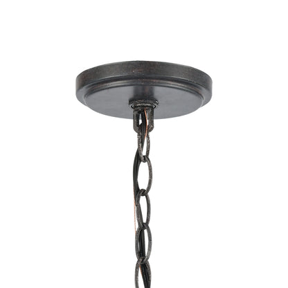 ELK SHOWROOM 75094/1 Daisy 12'' Wide 1-Light Pendant - Midnight Bronze