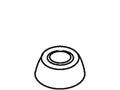 KOHLER Escutcheon Assembly - Vibrant Polished Brass, K-75506-PB