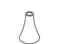KOHLER Bonnet, Bath, Short - Polished Chrome, K-75611-CP