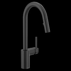 MOEN 7565EVBL Align  One-Handle Pulldown Kitchen Faucet In Matte Black