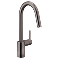 MOEN 7565EVBLS Align Smart Pulldown Touchless Kitchen Faucet - Black Stainless