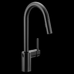 MOEN 7565EWBL Align  One-Handle Pulldown Kitchen Faucet In Matte Black