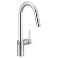 MOEN 7565EWC Align Motionsense Wave One-Handle Pulldown Touchless Kitchen Faucet - Chrome