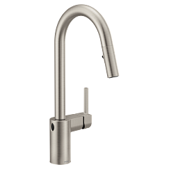 MOEN 7565EWSRS Align Motionsense Wave One-Handle Pulldown Touchless Kitchen Faucet - Spot Resist Stainless
