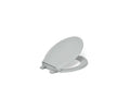 KOHLER K-75758-RL-95 Cachet Nightlight Readylatch Quiet-Close Round-Front Toilet Seat - Ice Grey