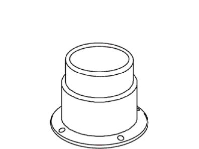 KOHLER Escutcheon, Transfer Vlv - Vibrant Brushed Nickel, K-75773-BN