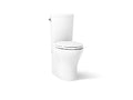 KOHLER K-75790-0 Persuade Curv Two-Piece Elongated Toilet With Skirted Trapway, Dual-Flush - White