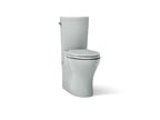 KOHLER K-75790-95 Persuade Curv Two-Piece Elongated Toilet With Skirted Trapway, Dual-Flush - Ice Grey