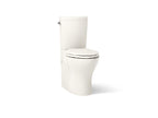 KOHLER K-75790-96 Persuade Curv Two-Piece Elongated Toilet With Skirted Trapway, Dual-Flush - Biscuit