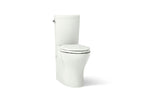 KOHLER K-75790-NY Persuade Curv Two-Piece Elongated Toilet With Skirted Trapway, Dual-Flush - Dune