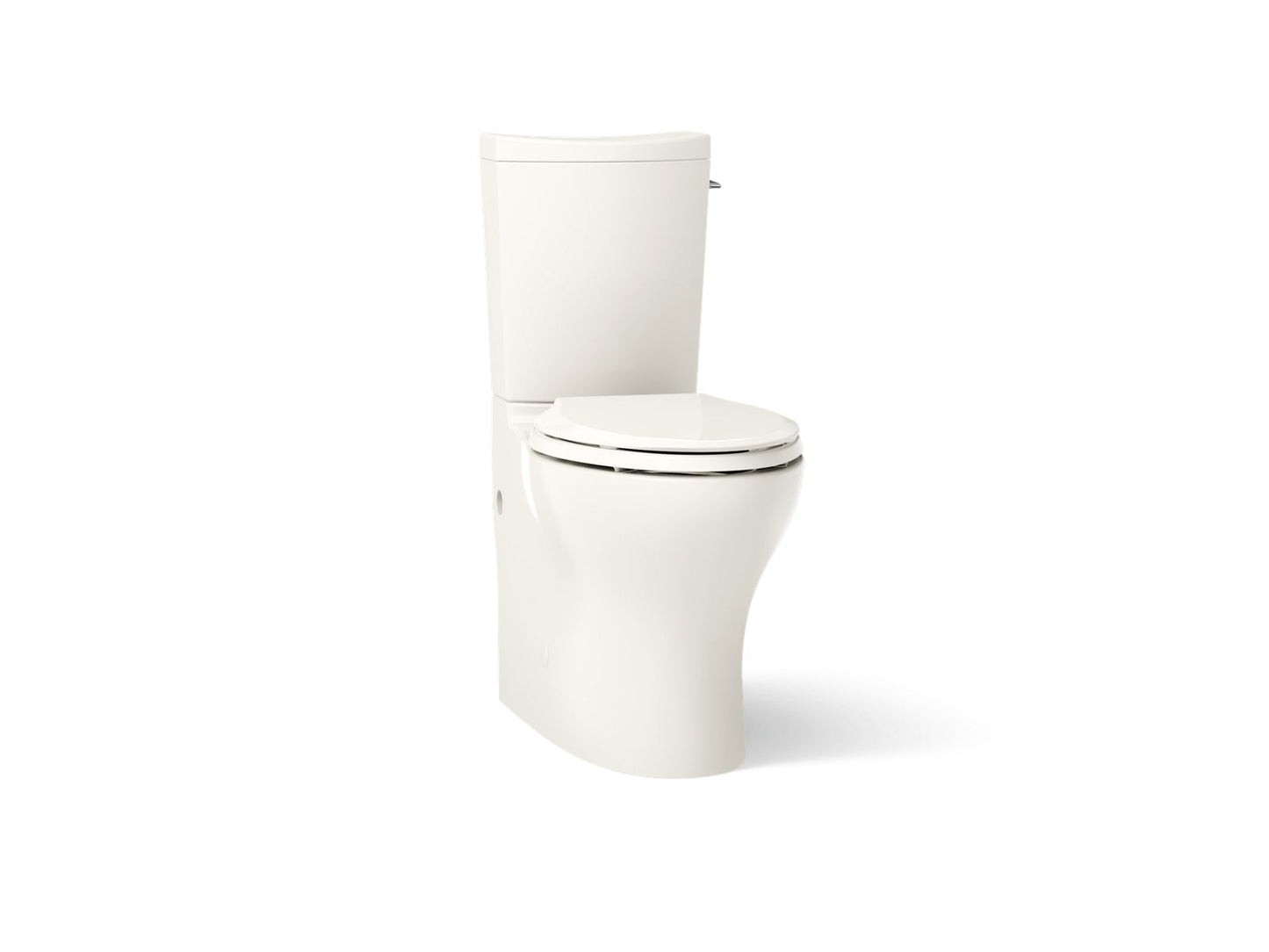 KOHLER K-75790-RA-96 Persuade Curv Two-piece elongated toilet with skirted trapway, dual-flush - Biscuit