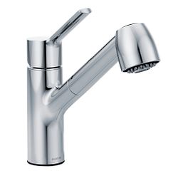 MOEN 7585C Method  One-Handle Pullout Kitchen Faucet In Chrome