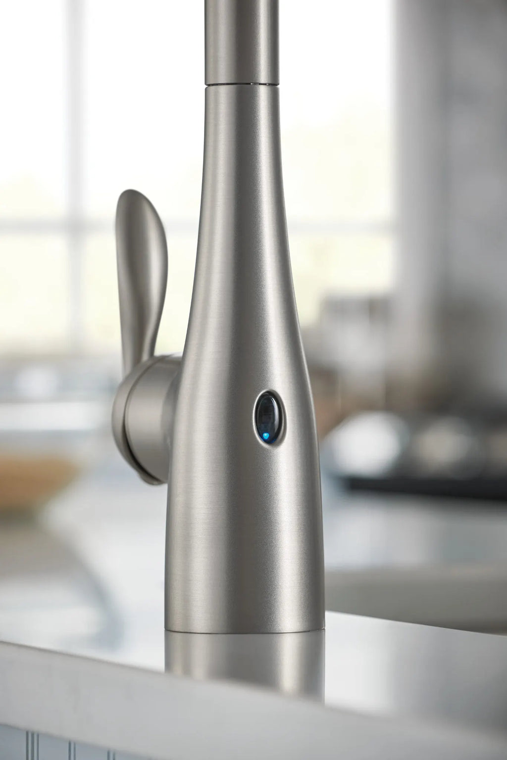 MOEN 7594EWBL Arbor Motionsense Wave One-Handle Pulldown Touchless Kitchen Faucet - Matte Black