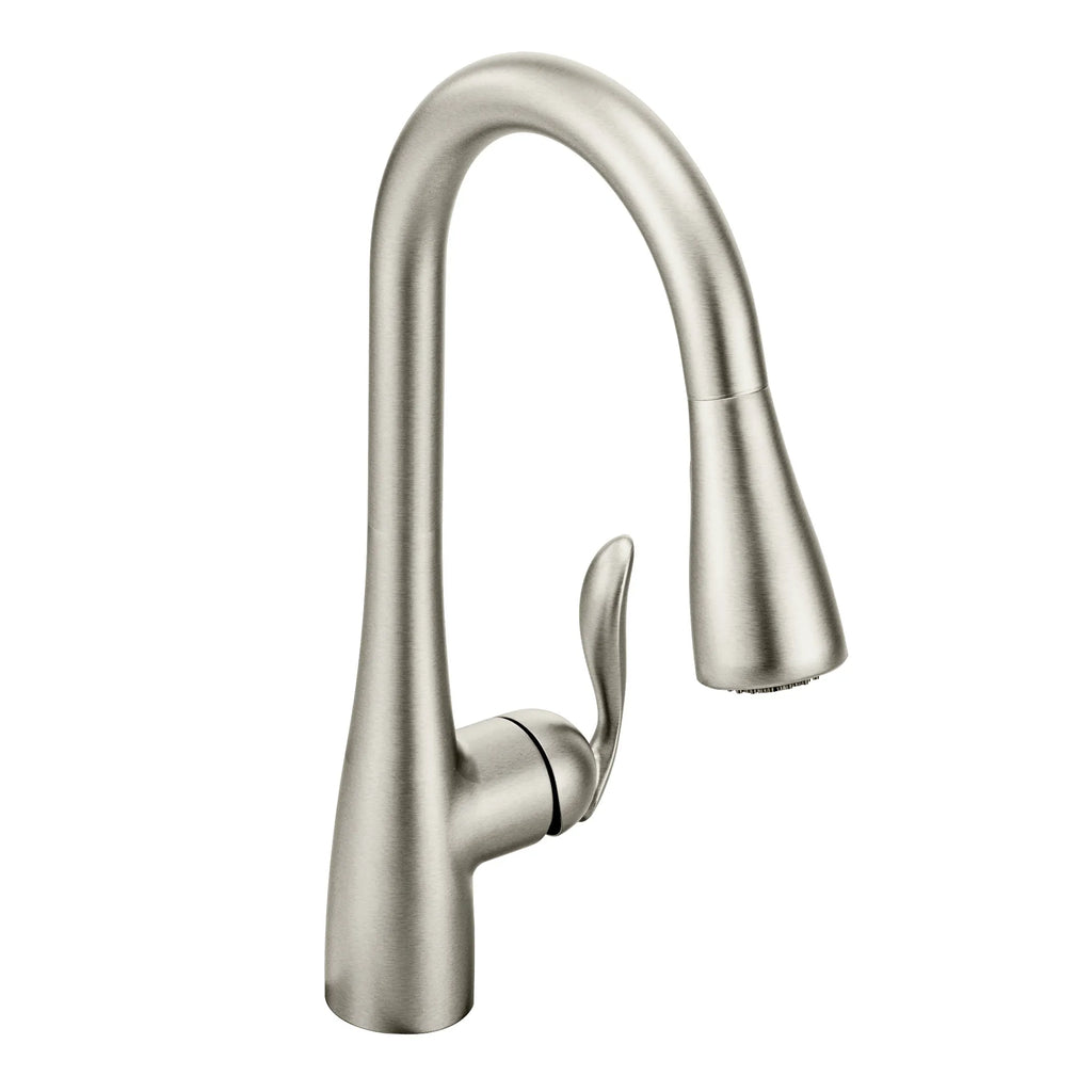 MOEN 7594SRS Arbor One-Handle High Arc Pulldown Kitchen Faucet - Spot Resist Stainless