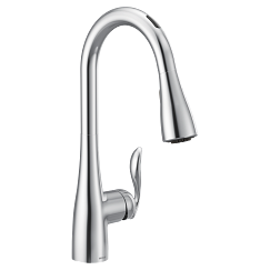 MOEN 7594EVC Arbor Smart Pulldown Touchless Kitchen Faucet - Chrome