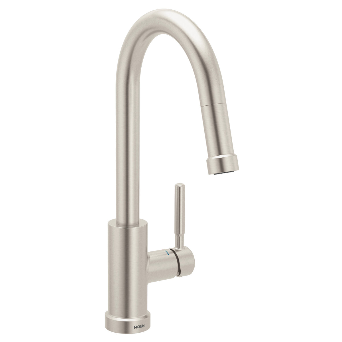 MOEN 7606C Kivo One-Handle High Arc Pulldown Kitchen Faucet - Chrome
