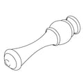 KOHLER Small Lever Handle - Vibrant Finish, K-76153-VF