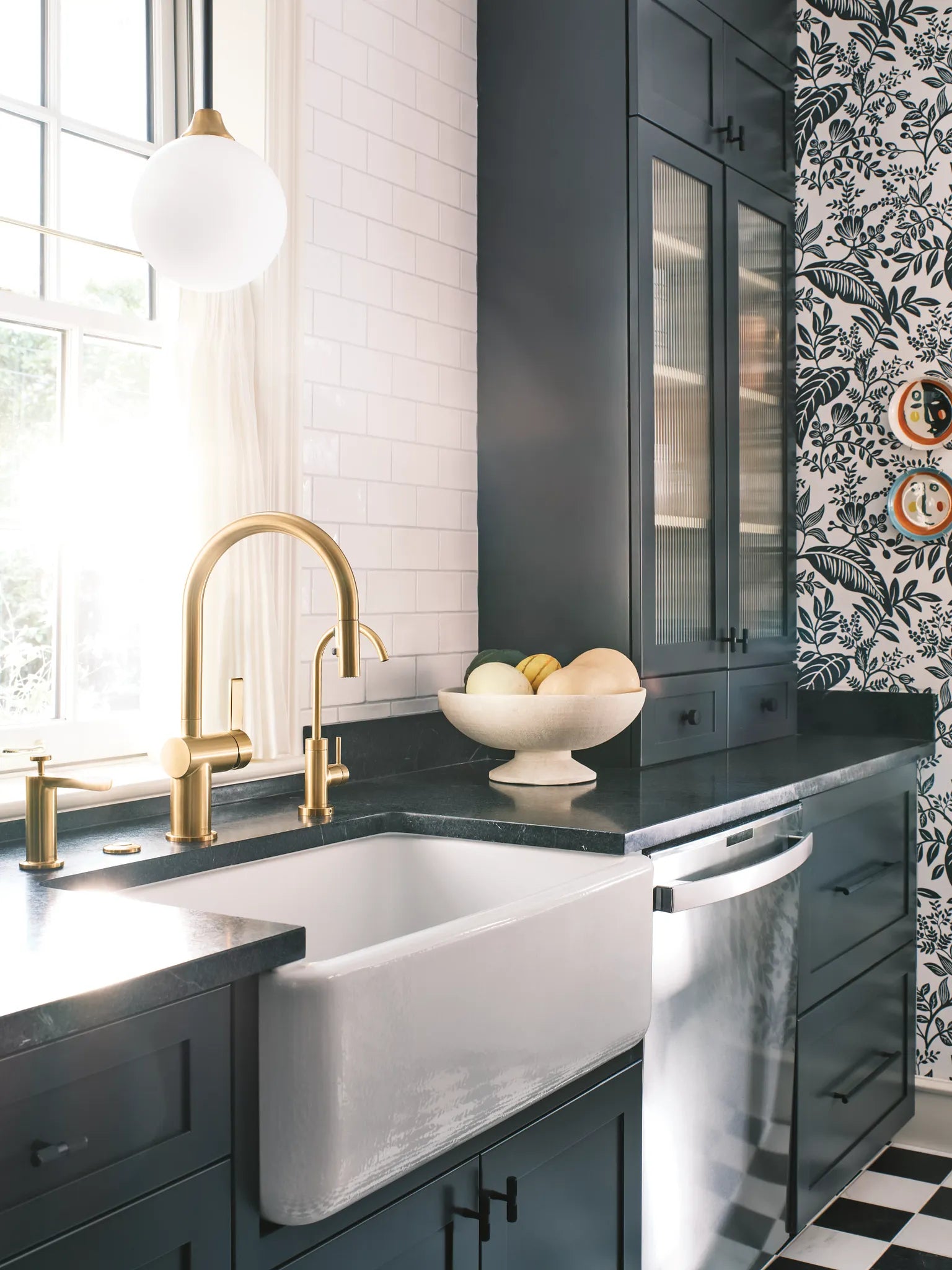 MOEN S5530BG Sip Modern One-Handle High Arc Beverage Faucet - Brushed Gold