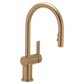 MOEN 7622BZG Cia One-Handle High Arc Pulldown Kitchen Faucet - Bronzed Gold