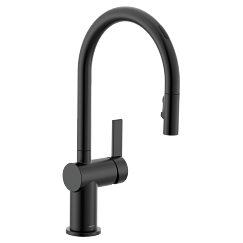 MOEN 7622EVBL Cia Smart Pulldown Touchless Kitchen Faucet - Matte Black