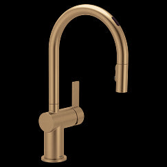 MOEN 7622EVBZG Cia Bronzed gold (bzg) one-handle pulldown kitchen faucet