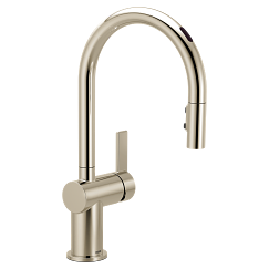 MOEN 7622EVNL Cia Smart Pulldown Touchless Kitchen Faucet - Polished Nickel