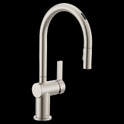 MOEN 7622EVSRS Cia  One-Handle Pulldown Kitchen Faucet In Spot Resist Stainless