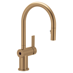 MOEN 7622EWBZG Cia Motionsense Wave One-Handle Pulldown Touchless Kitchen Faucet - Bronzed Gold