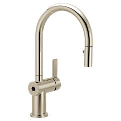 MOEN 7622EWNL Cia Motionsense Wave One-Handle Pulldown Touchless Kitchen Faucet - Polished Nickel