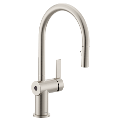 MOEN 7622EWSRS Cia Motionsense Wave One-Handle Pulldown Touchless Kitchen Faucet - Spot Resist Stainless