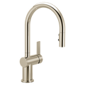 MOEN 7622NL Cia One-Handle High Arc Pulldown Kitchen Faucet - Polished Nickel