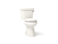 KOHLER K-76301-RA-96 Highline Two-Piece Elongated Toilet With Concealed Trapway, 1.28 Gpf - Biscuit