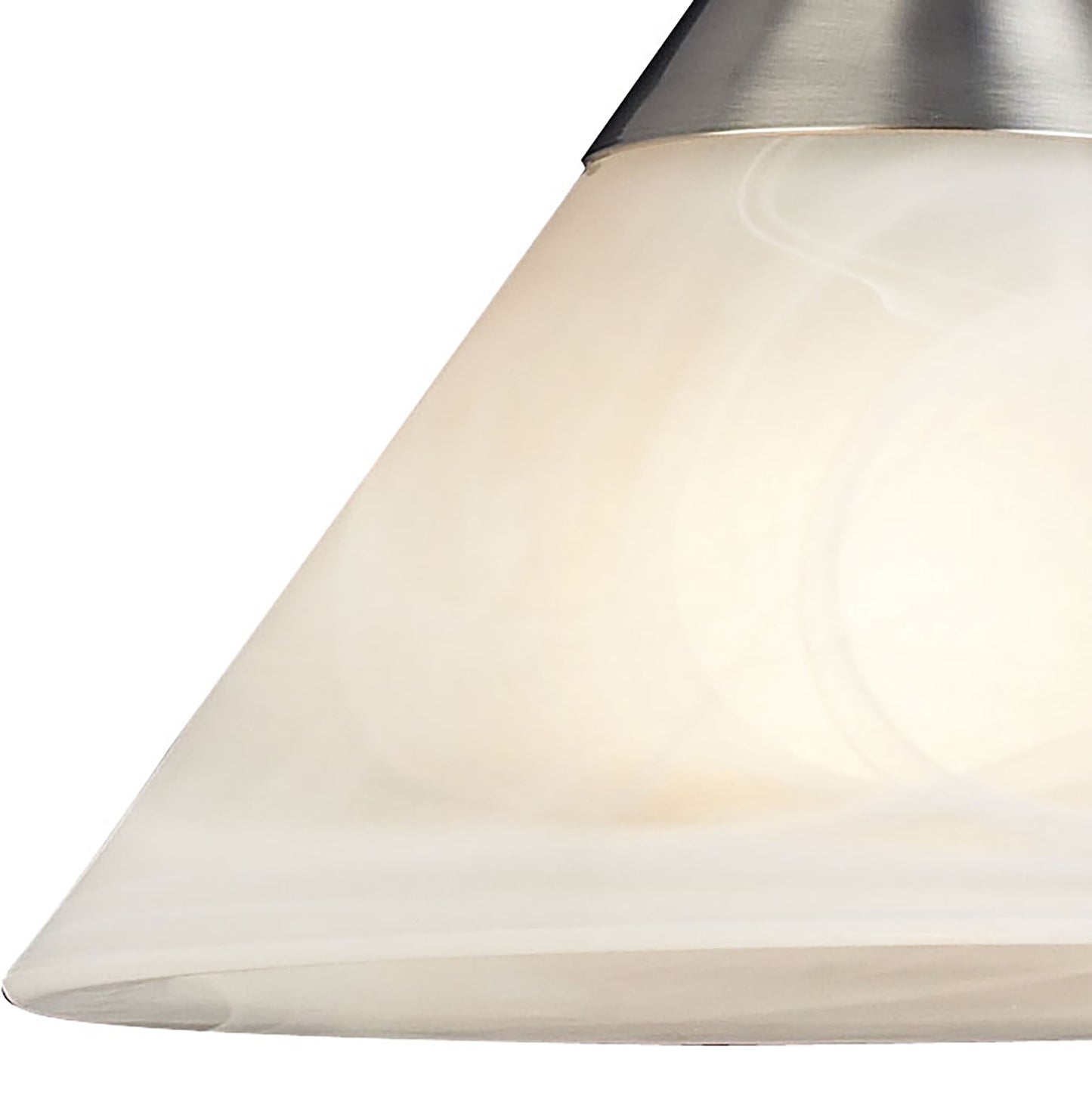 ELK SHOWROOM 7634/1 Elysburg 7'' Wide 1-Light Mini Pendant - Satin Nickel