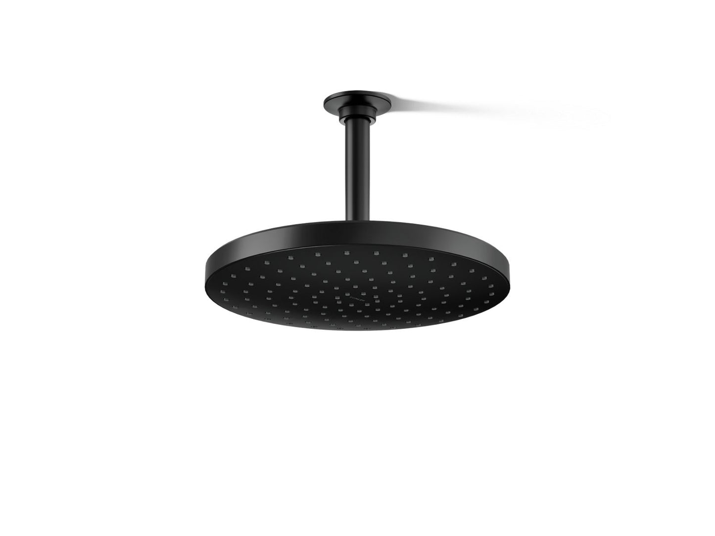 KOHLER K-76465-G-BL Awaken 10" single-function rainhead, 1.75 gpm - Matte Black