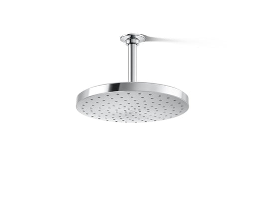 KOHLER K-76465-G-CP Awaken 10" single-function rainhead, 1.75 gpm - Polished Chrome
