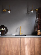 MOEN 7664BG Sleek One-Handle Pulldown Bar Faucet - Brushed Gold