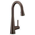 MOEN 7664ORB Sleek One-Handle Pulldown Bar Faucet - Oil Rubbed Bronze