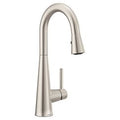 MOEN 7664SRS Sleek One-Handle Pulldown Bar Faucet - Spot Resist Stainless