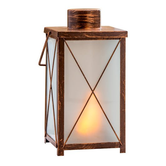 SAN MIGUEL 768538 Ember Flicker Lantern (10-inch)