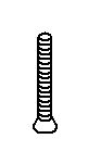 KOHLER Screw, 10-24 X .625, Pan, K-76960