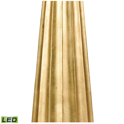 ELK STUDIO 77107-LED Hightower 31'' High 1-Light Table Lamp - Gold Leaf - Includes LED Bulb